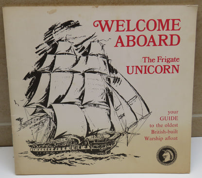 Welcome Aboard The Frigate Unicorn 1982 Guide Book book image 2
