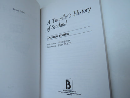 A Traveller's History of Scotland by Andrew Fishers, 1997 book image 4
