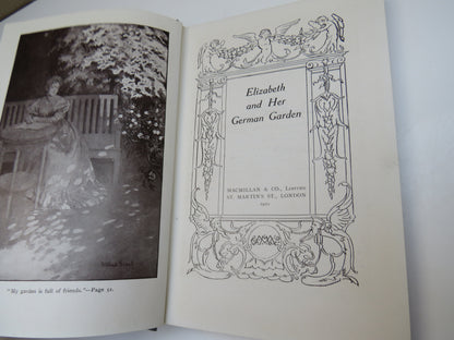 Elizabeth and Her German Garden 1910 book image 3