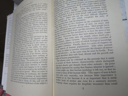 The Human Species A Biology of Man By Anthony Barnett 1950