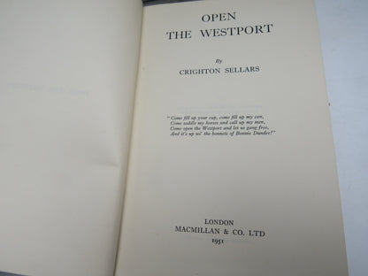 Open The Westport By Crighton Sellars 1951