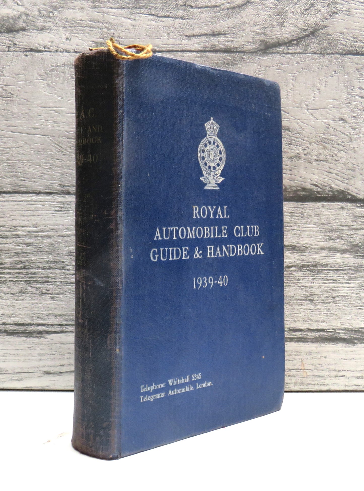 Royal Automobile Club Guide and Handbook 1939-40
