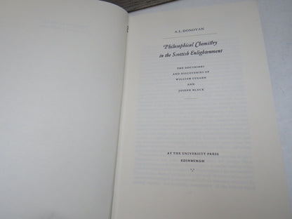 Philosophical Chemistry In The Scottish Enlightenment The Doctrines and Discoveries of William Culle book image 3