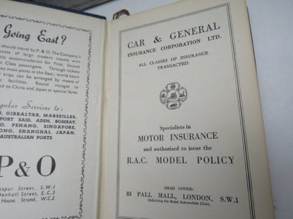 Royal Automobile Club Guide and Handbook 1939-40