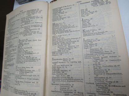 Royal Automobile Club Guide and Handbook 1939-40