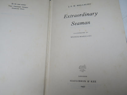 Extraordinary Seaman By J.P.W. Mallalieu 1957