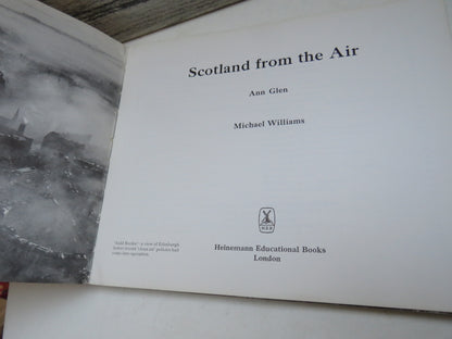Scotland From The Air By Ann Glen & Michael Williams 1972 (Vintage Photography Book) book image 4