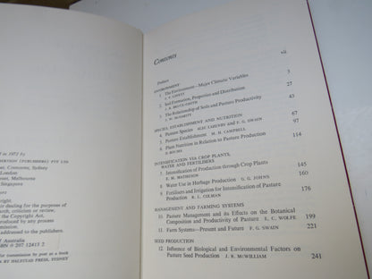 Intensive Pasture Production, Papers presented at a Residential School for Graziers held at The Univ book image 5