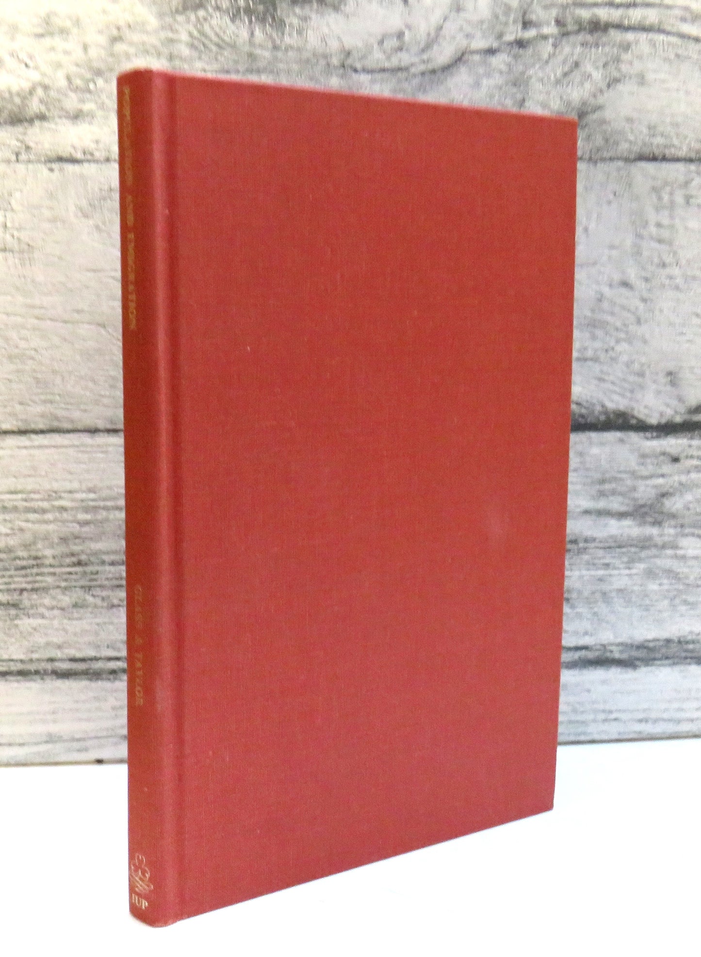 Population and Emigration By D.V. Glass & P.A.M. Taylor 1976