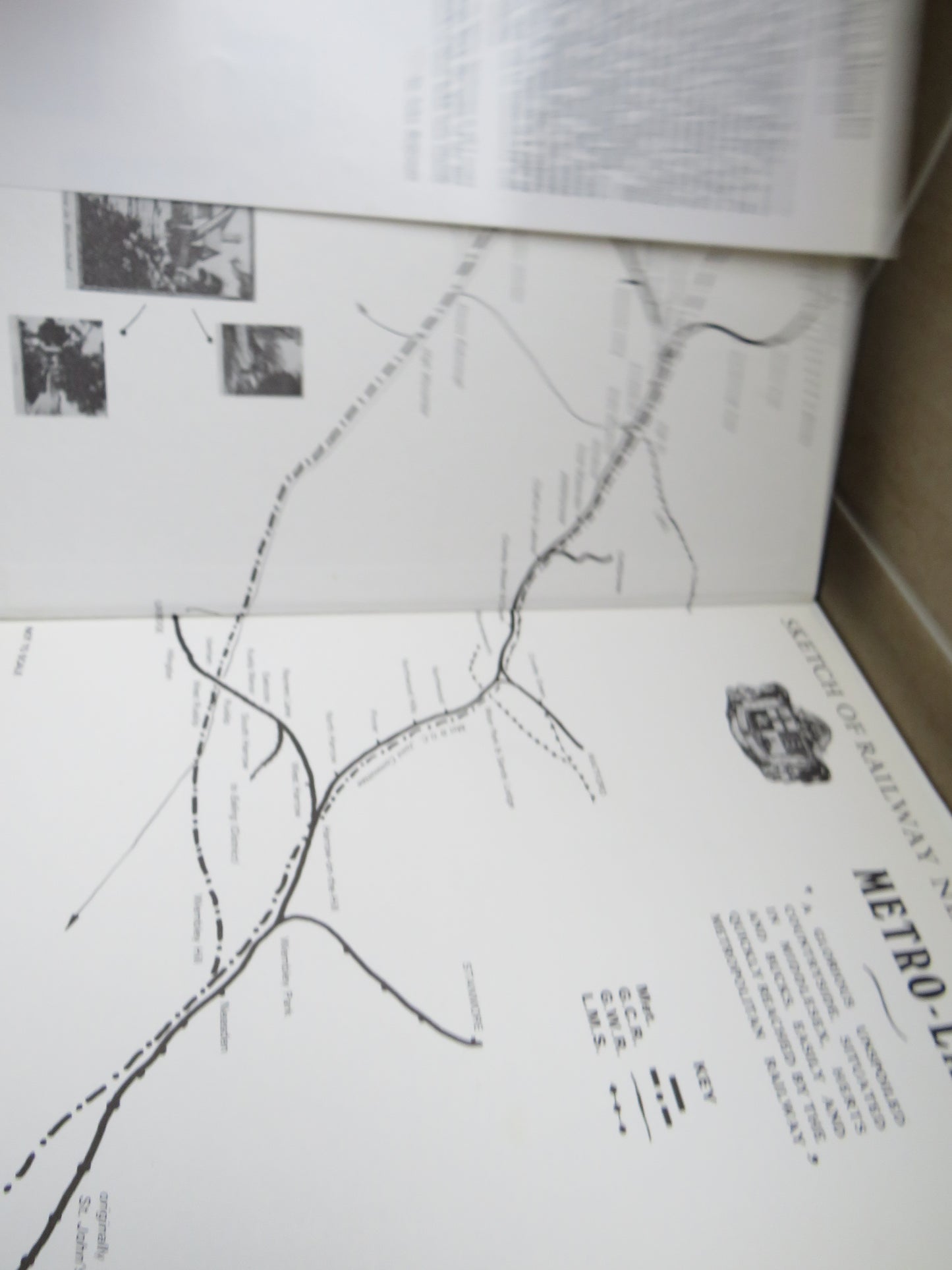 Metro Memories An Armchair Odyssey Through The Countryside Served By The Metropolitan Railway By Dennis Edwards and Ron Pigram 1988