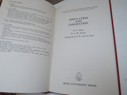 Population and Emigration By D.V. Glass & P.A.M. Taylor 1976 (Modern Social Science) book image 4