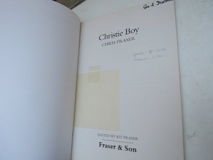Christine Boy By Chris Fraser 1994 (Modern Novel) book image 3