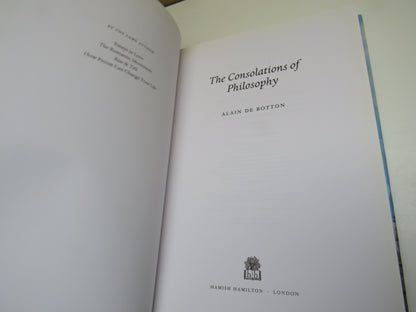 The Consolations of Philosophy by Alain De Botton, 2000 book image 4