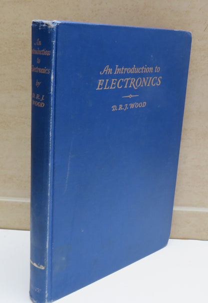 An Introduction to Electronics by D. R. J. Wood, 1959 book image 2
