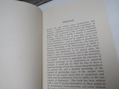Clinical Chemistry In Practical Medicine By C.P. Stewart and D.M. Dunlop 1937