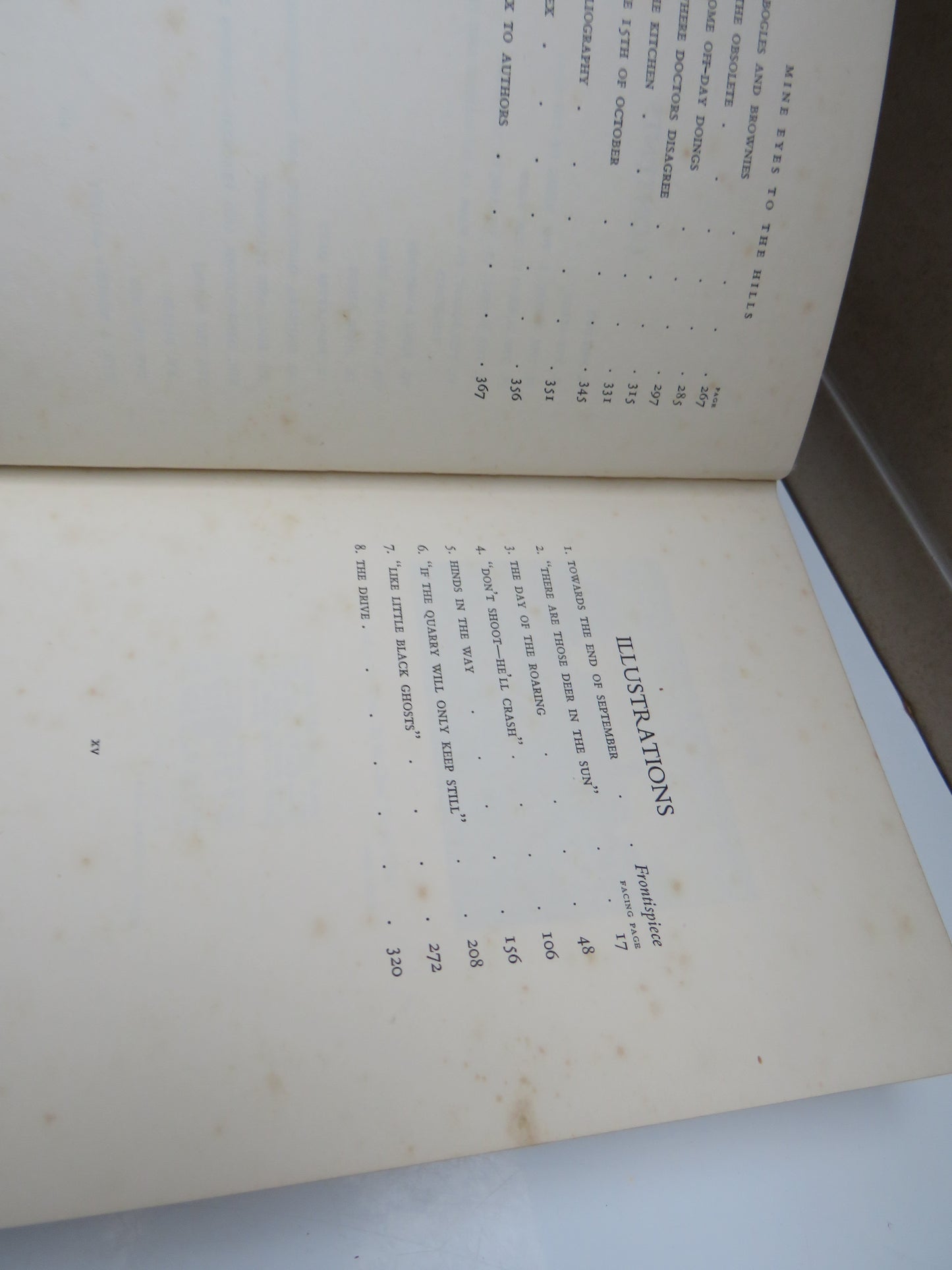 Mine Eyes To The Hills An Anthology Of The Highland Forest Arranged By Patrick R Chalmers 1931
