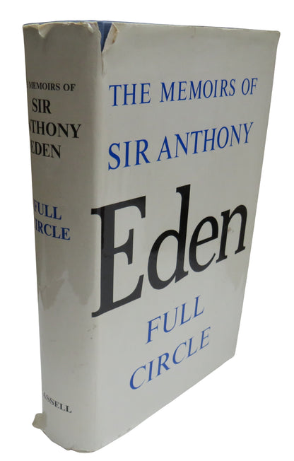 The Memoirs of The RT. Hon. Sir Anthony Eden Full Circle 1960 book front cover
