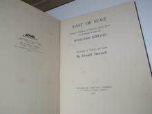 Load image into Gallery viewer, East of Suez, being a selection of Eastern Verses from the Poetical Works of Rudyard Kipling, 1931
