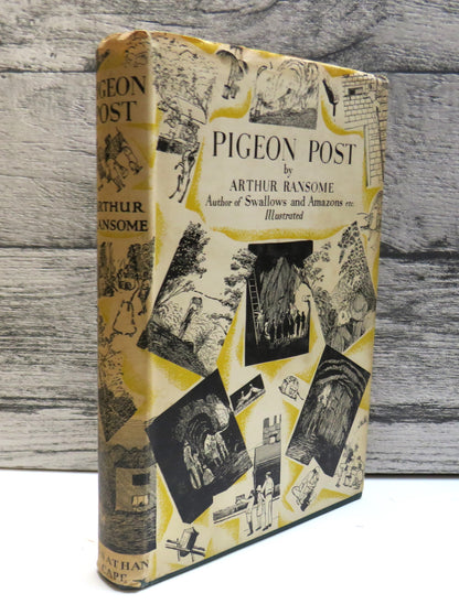 Pigeon Post By Arthur Ransome 1946 book front cover