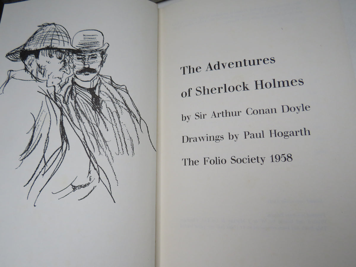 The Adventures of Sherlock Holmes by Sir Arthur Conan Doyle, 1960 book image 3