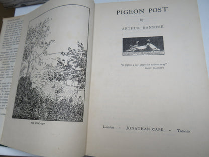 Pigeon Post By Arthur Ransome 1946 book image 3