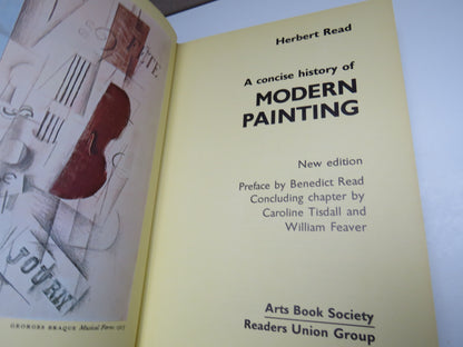 A Concise History of Modern Painting By Herbert Read 1975 book image 2