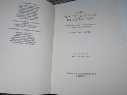 The Adventures of Paddington containing A Bear Called Paddington, and More About Paddington, by Michael Bond, 1977 book image 3
