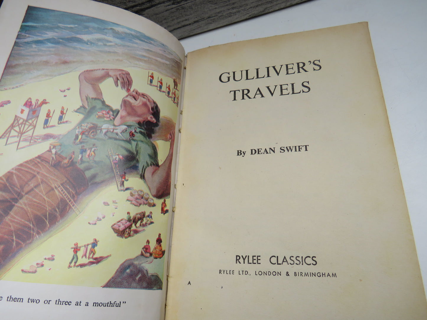Gulliver's Travels By Dean Swift