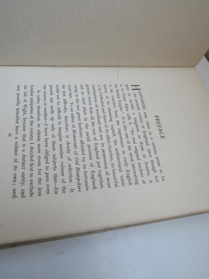 Memorials of Old Hampshire Edited By G. E. Jeans 1906 book image 6