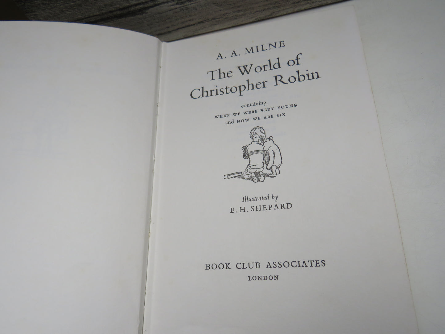 The World Of Christopher Robin By A.A. Milne 1978