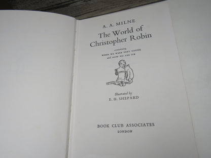 The World Of Christopher Robin By A.A. Milne 1978
