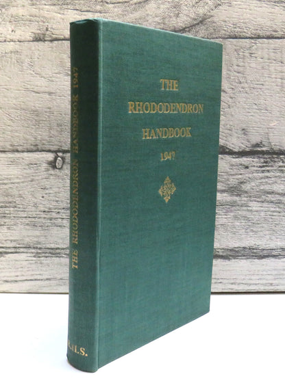 Rhododendron Handbook 1947 book front cover