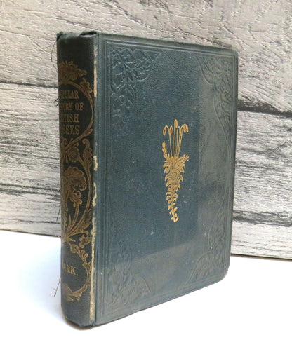 A Popular History of British Mosses By Robert M. Stark 1860 book front cover