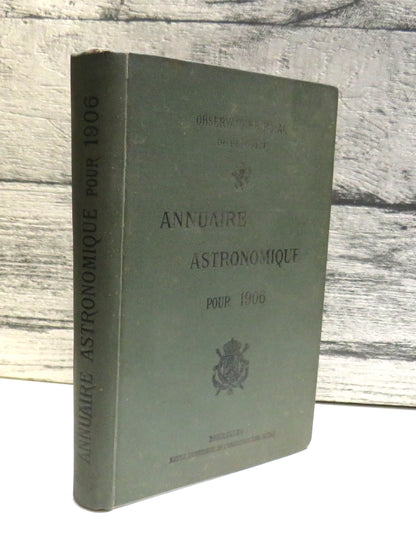 Annuaire Astronomique De L'Observatoire Royal De Belgique By G. Lecointe book front cover