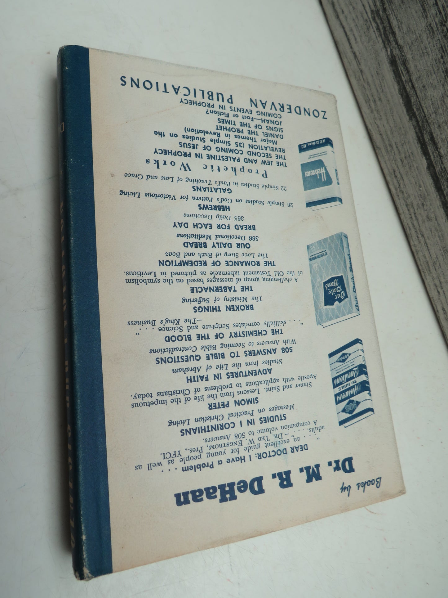 Genesis and Evolution By M. R. DeHaan 1962