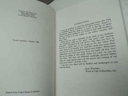 Genesis and Evolution By M. R. DeHaan 1962 book image 5
