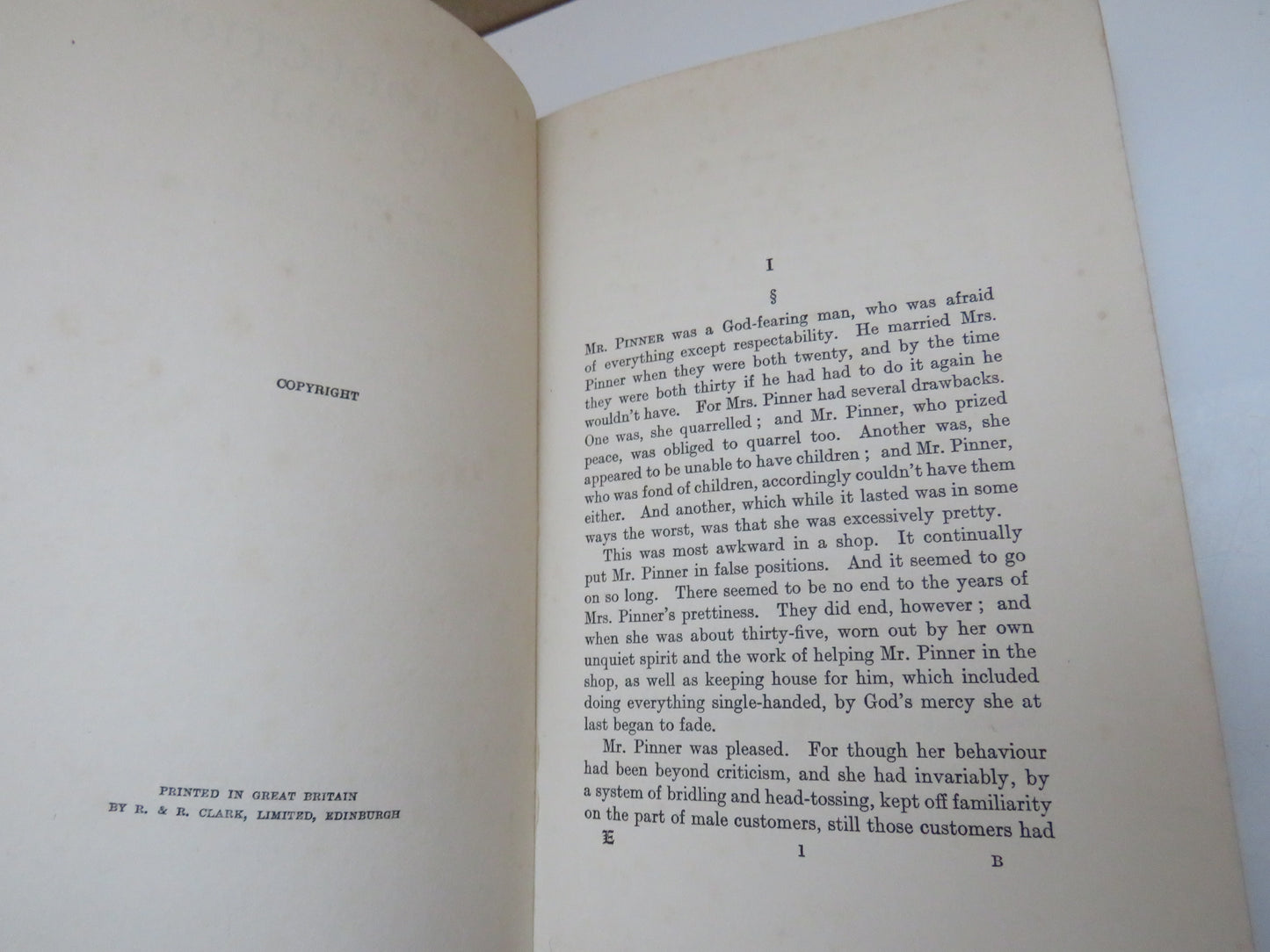 Introduction To Sally By The Author of "Elizabeth and Her German Garden" 1926