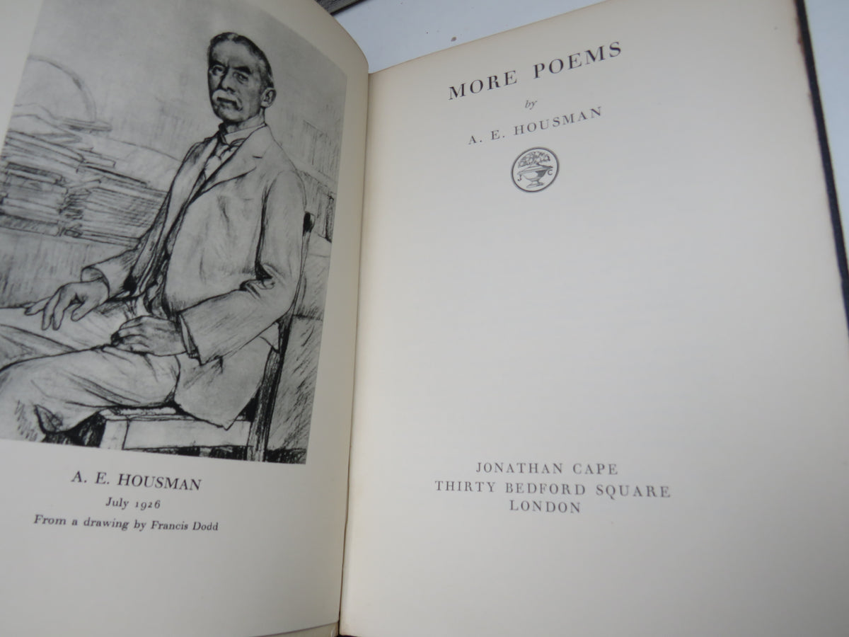 More Poems By A. E. Housman 1936