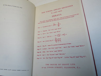New School Applied Mechanics By James Smith 1959 book image 5