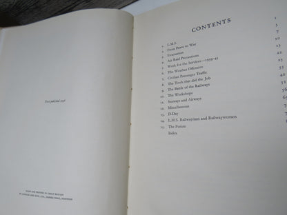 The LMS At War By George C. Nash 1946