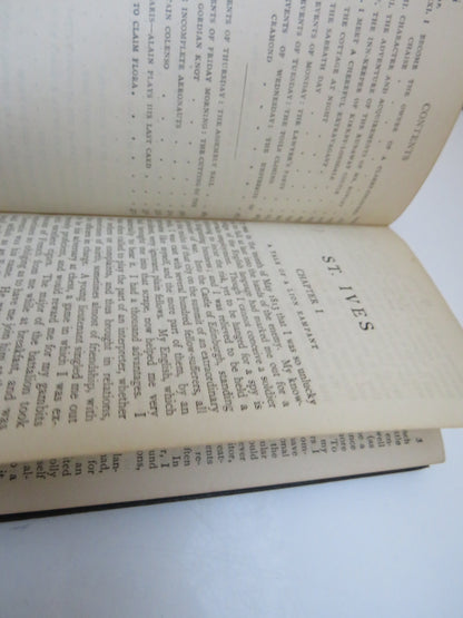 St, Ives Being The Adventures of a French Prisoner In England By Robert Louis Stevenson 1917 book image 4