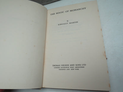 The Magic of Monarchy By Kingsley Martin 1937 book image 3