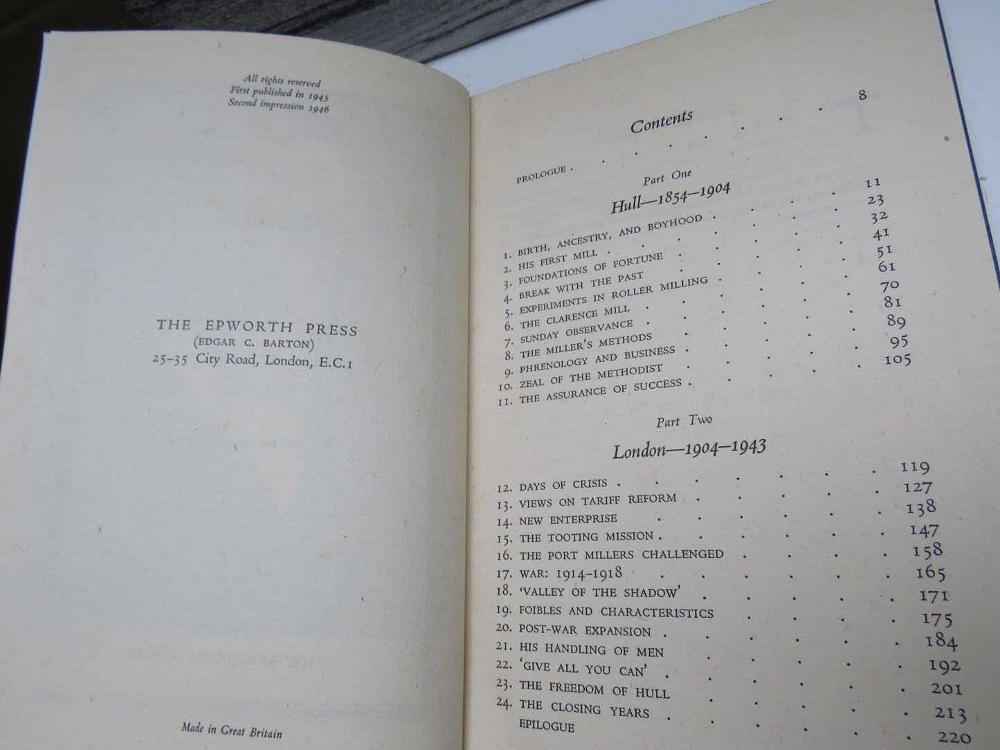 The Life of Joseph Through The Mill By R. G. Burnett 1946