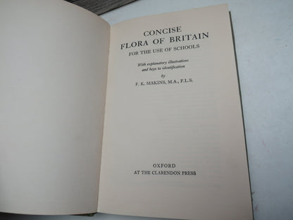 Concise Flora of Britain For The Use of Schools By F.K. Makins 1952 book image 4