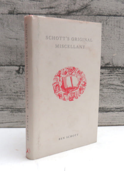Schott's Original Miscellany Conceived, Written, and Designed By Ben Schott 2003 book front cover
