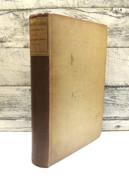 Johnny Gibb of Gushetneuk In The Parish of Pyketillim 1880 book front cover