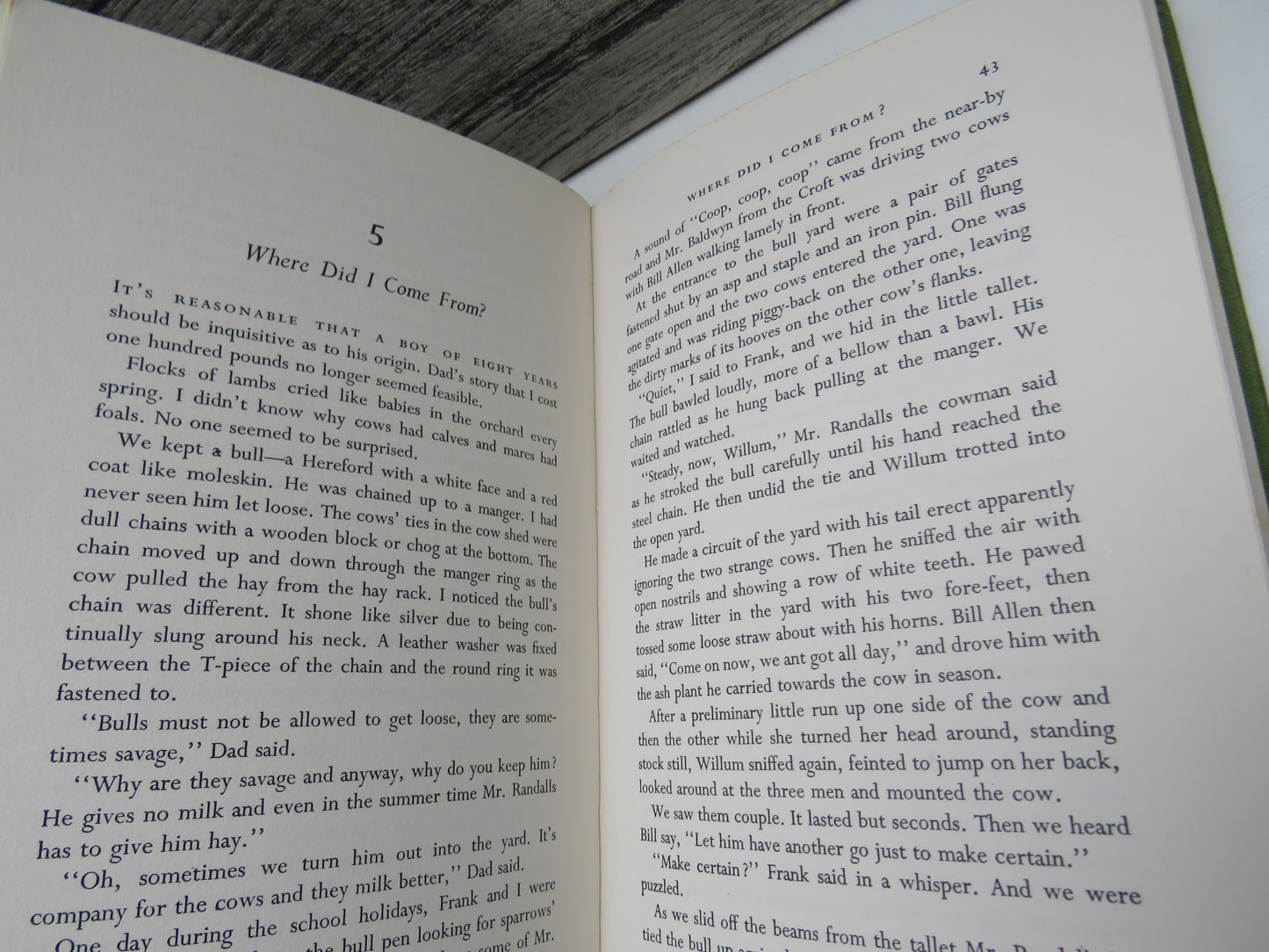 Muddy Boots and Sunday Suits Memories of a Country Childhood By Fred Archer 1974