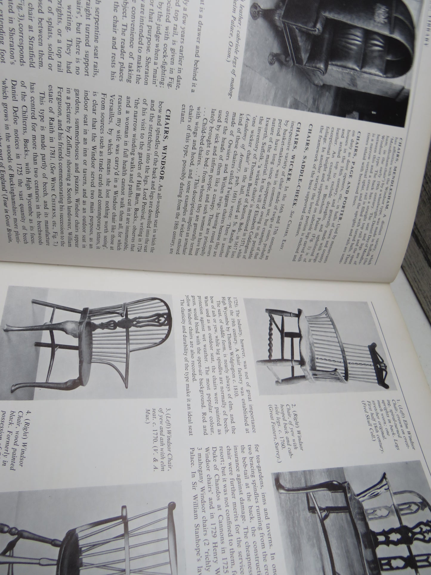 The Shorter Dictionary of English Furniture From The Middle Ages To The Late Georgian Period By Ralph Edwards 1964