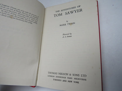 The Adventures of Tom Sawyer By Mark Twain Vintage Book