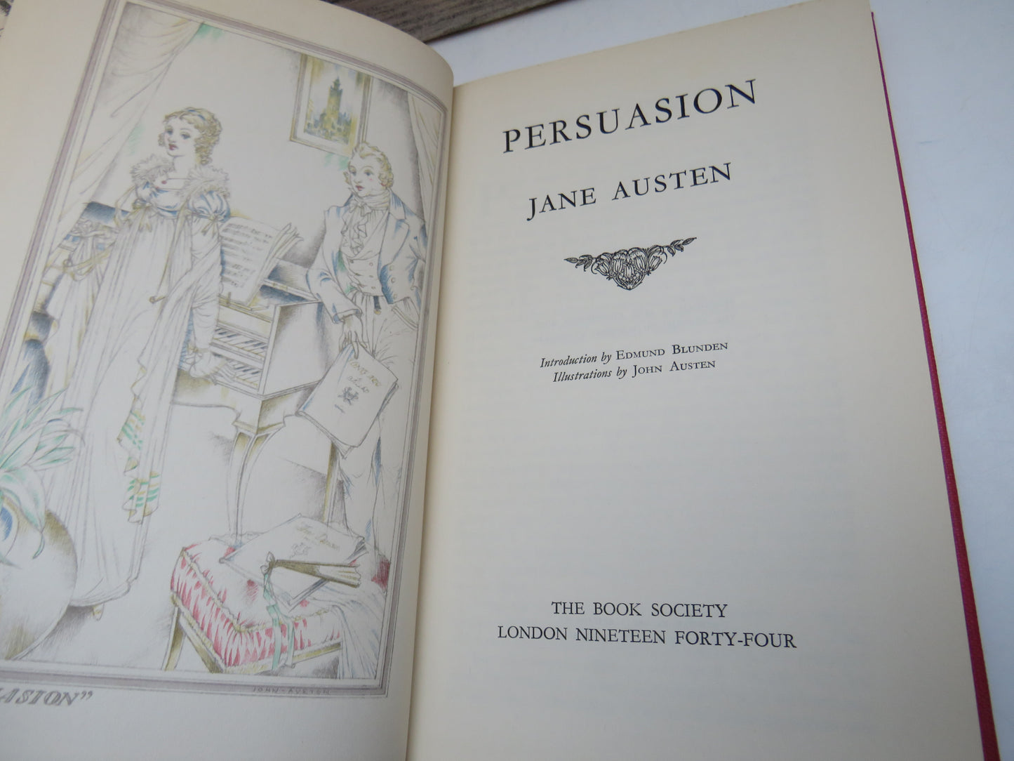 Persuasion By Jane Austen 1944